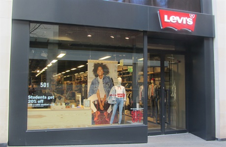 levis shop cardiff