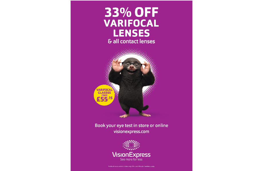 Vision Express 33 off Bristol Shopping Quarter